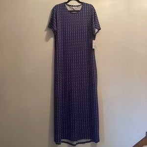 Womens 2XL Lularoe Polka Dot Maria Dress NEW with Tags